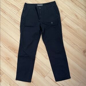 Eddie Bauer Sz4 Women's Black Cotton Trousers